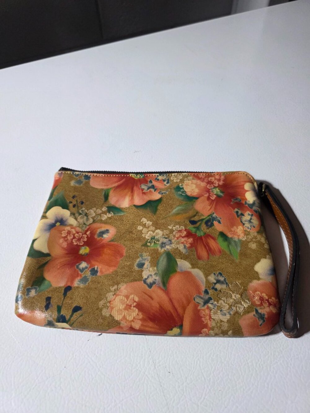 Patricia Nash Leather Wristlet